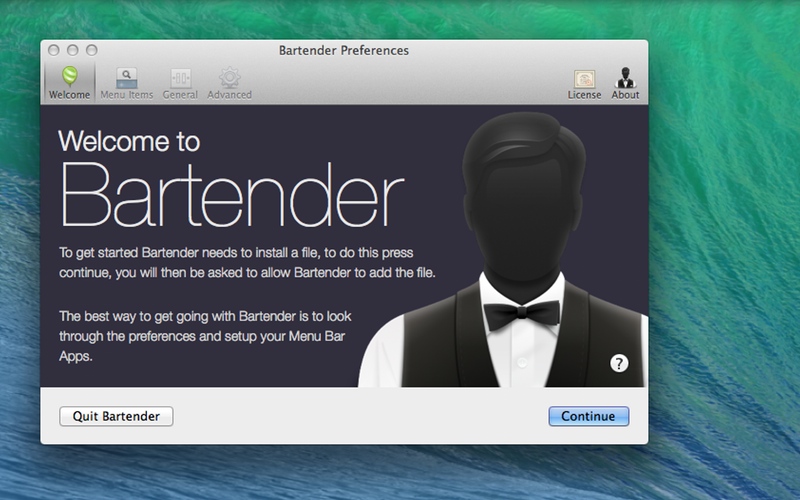 Bartender 2 0 1 – organize your menu bar apps without